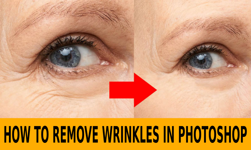 How to remove wrinkles in Photoshop