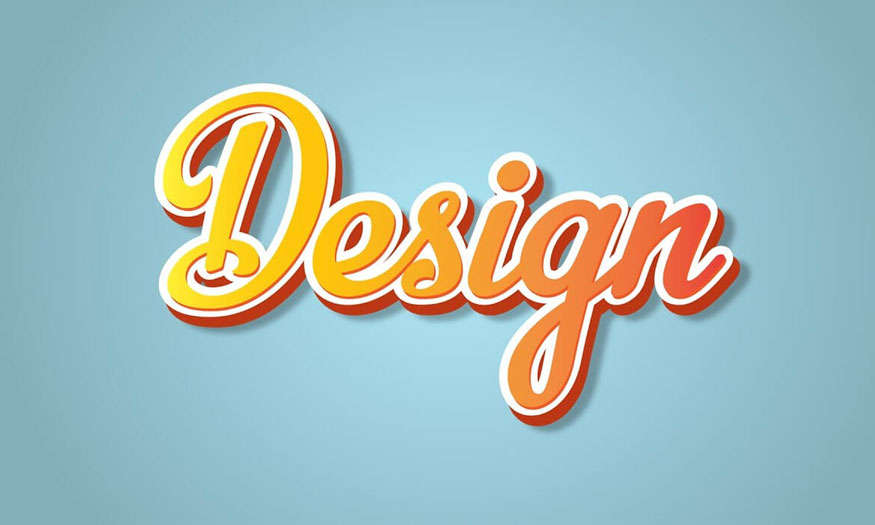 text shadows in Photoshop