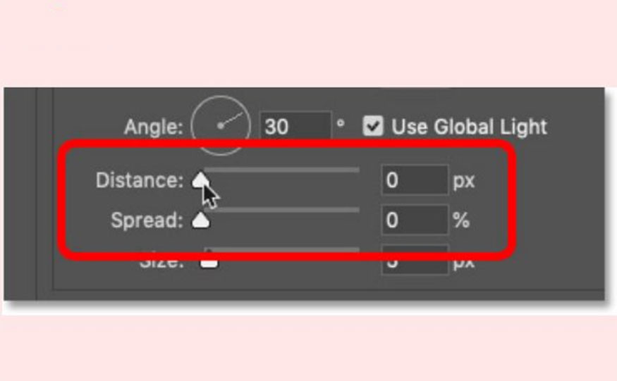 Adjusting Distance and Spread