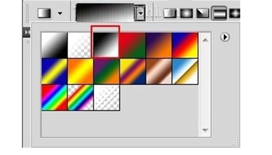 select Gradient Tool