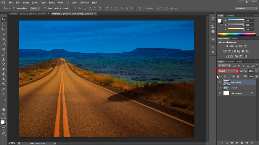 create a darker effect