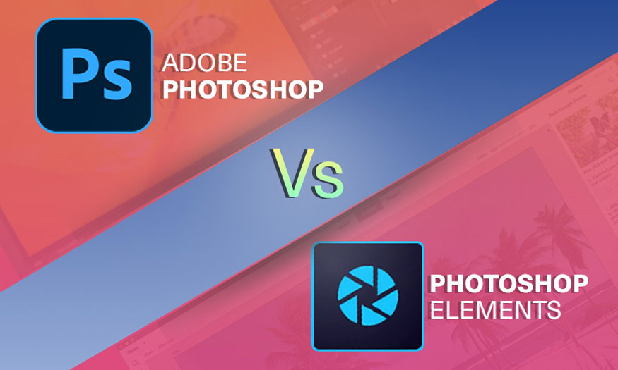 Compare Photoshop Elements and Photoshop CC
