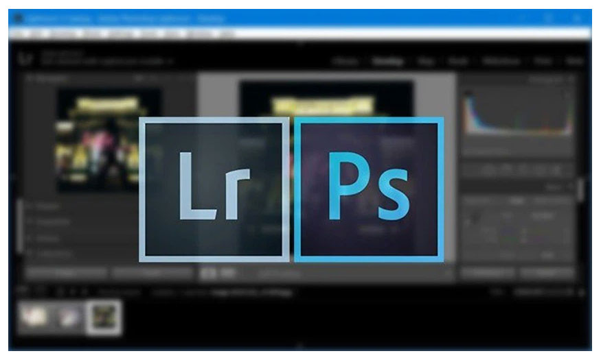 Compare Photoshop and Lightroom software