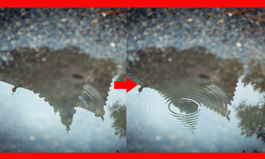 create water ripples in Photoshop