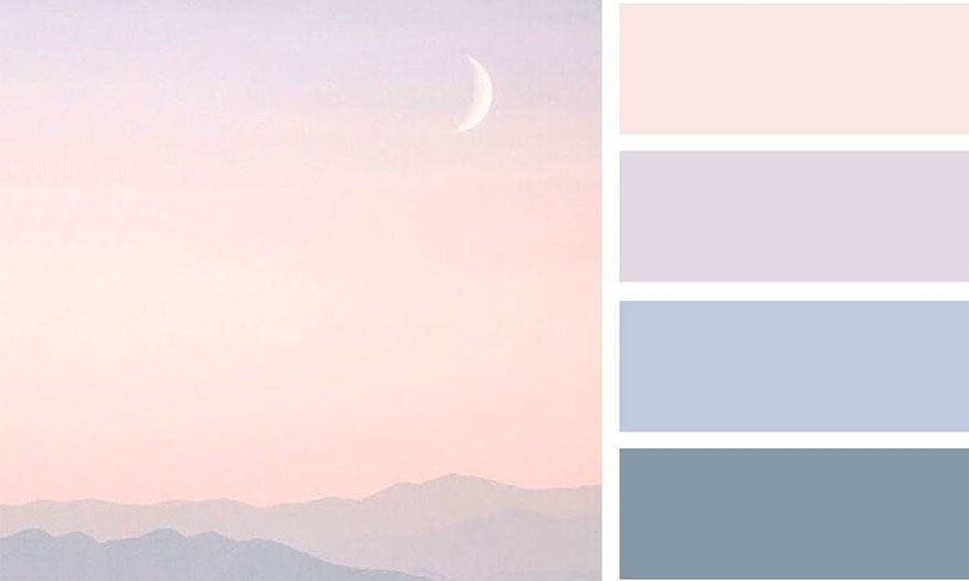 pastel color palette in Photoshop