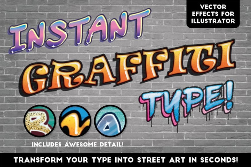 Graffiti Airbrush style effect 