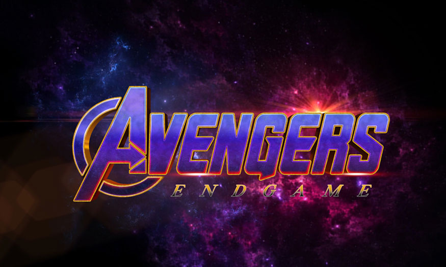 Avengers text effects in Photoshop