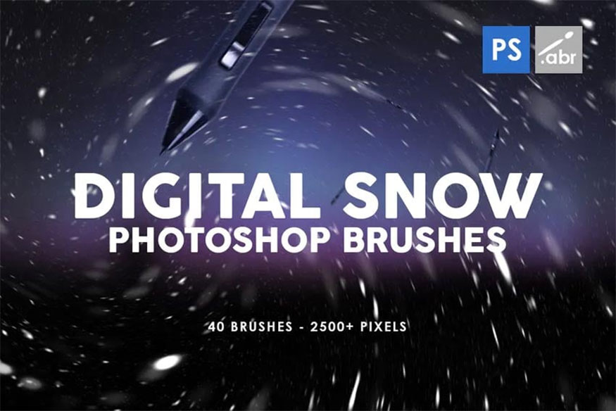 Digital Snow Brush 