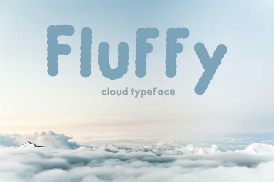 Super Cute Fluffy Font