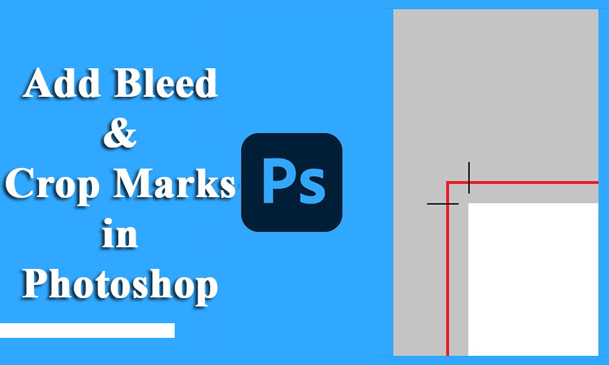 How to add Bleed and Crop Marks in Photoshop with SaDesign