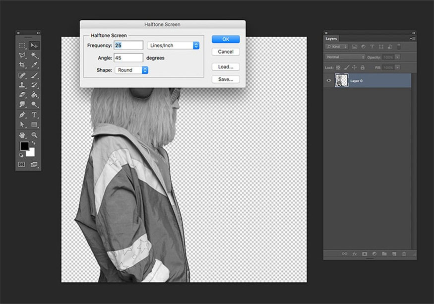 Convert the file back to Grayscale