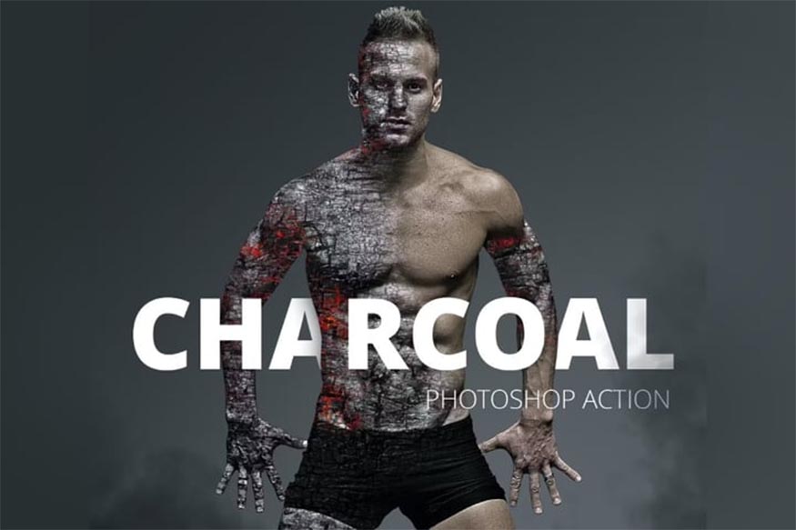 Charcoal Photoshop Action