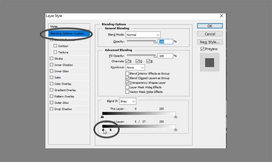 Double click on the adjustment and change the Blending Options mode. 