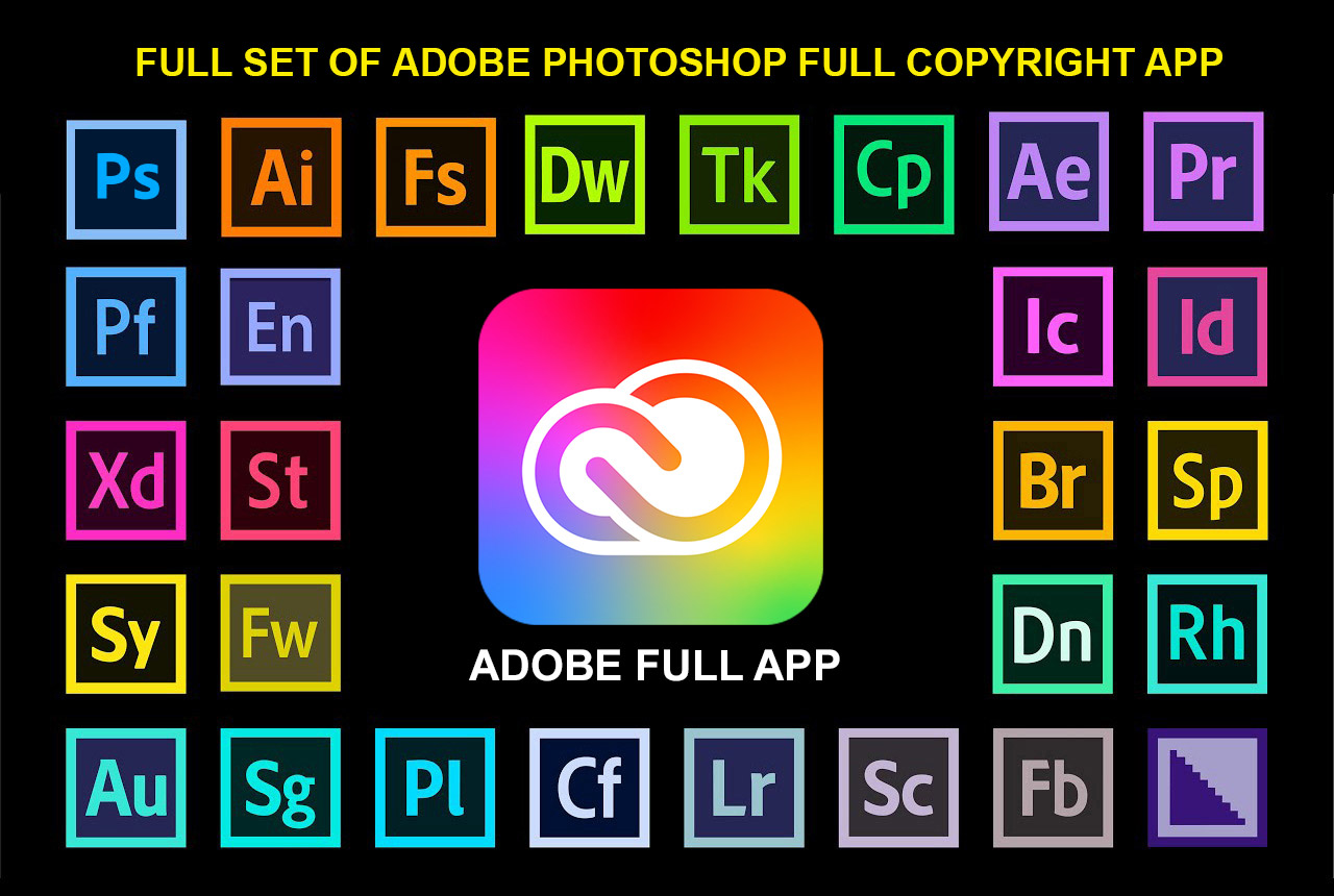 Adobe Photoshop Copyright - Full App