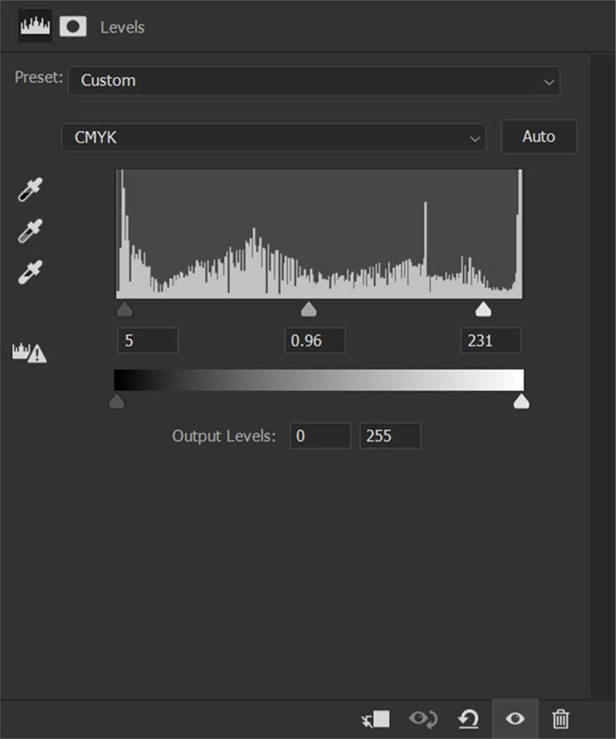 increase the contrast by adjusting the transforms