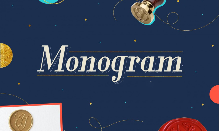 What is a Monogram? 3 Applications of Monogram in Graphic Design