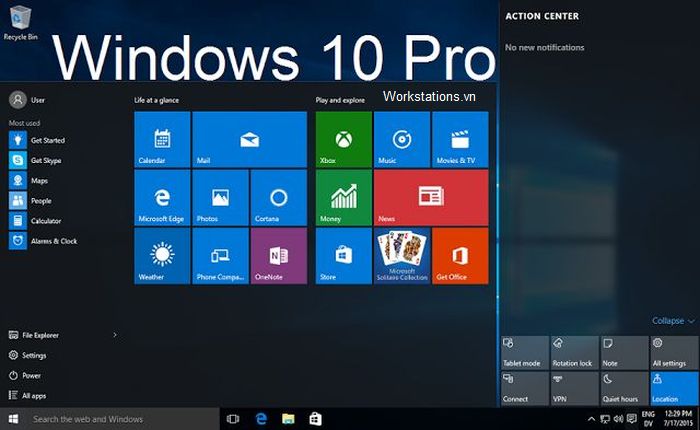 Download Windows 10 Pro, Download Win 10 ISO 64bit Installer