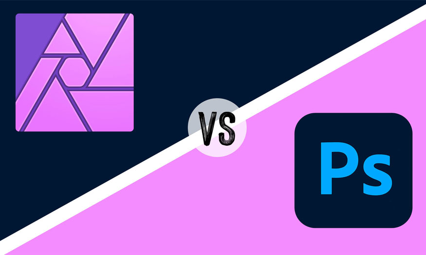 Compare Affinity Photo and Photoshop. Which software is better?