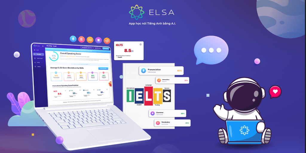 Elsa Speak - The best English speaking practice tool for Vietnamese people