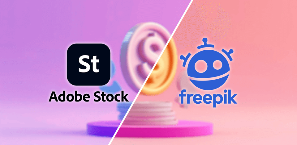 Freepik vs Adobe Stock: Comparing Advantages and Disadvantages for Designers