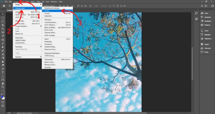 Revealing 3 extremely simple ways to adjust photo color in Photoshop for Newbies