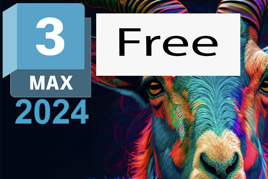 Instructions for downloading and installing 3Ds_MAX 2024 Full crack