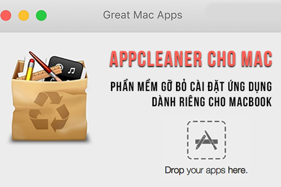 Free AppCleaner software to clean up junk for Macbook 2024