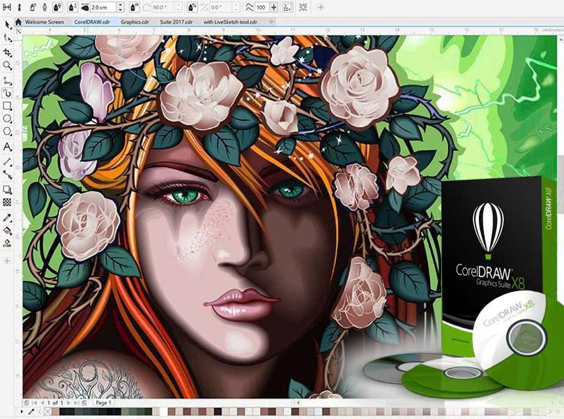 CorelDraw – the perfect tool to master your graphic design.