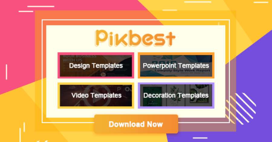 Pikbest app – A resource hub for creative design for everyone.