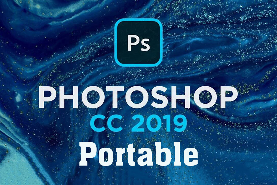 Instructions for Downloading and Installing Adobe Photoshop Portable 2019 for Free window