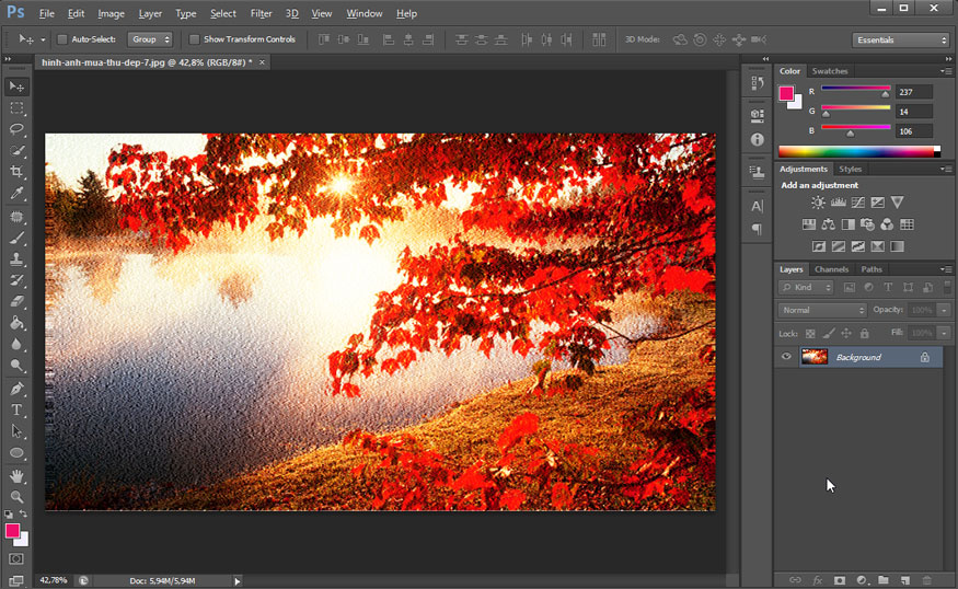 How to convert photo into oil painting using Photoshop