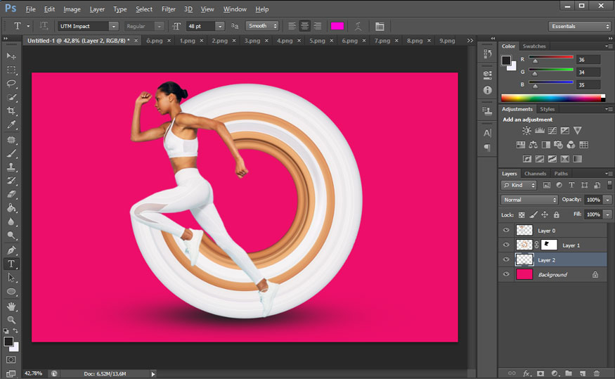 How to Create a Pixel Stretch Effect in Photoshop