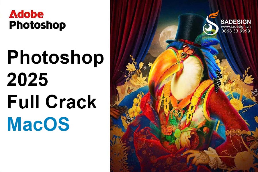 Free Share Photoshop 2025 MacOS Full Crack - Top Photo Editing Tool