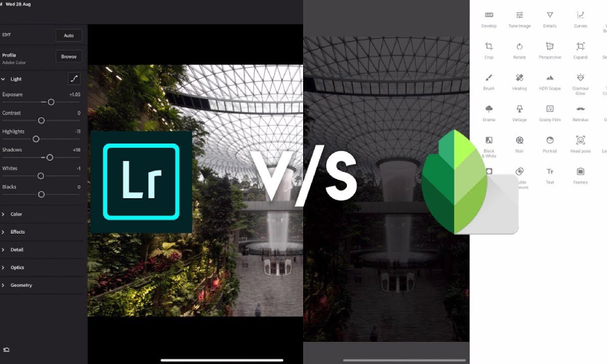 Snapseed vs Lightroom: Who is better?