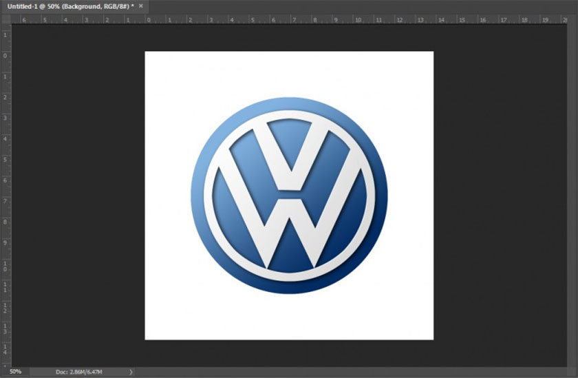 Design logo with photoshop 