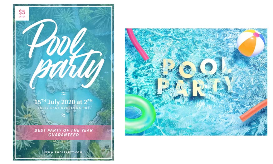 How to Create an IMPRESSIVE Pool Party Flyer Template in Photoshop