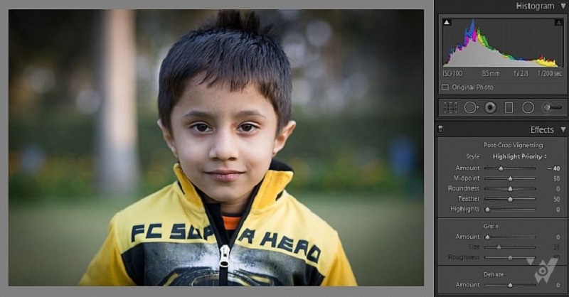 Use Lightroom to Create or Remove a Vignette Effect