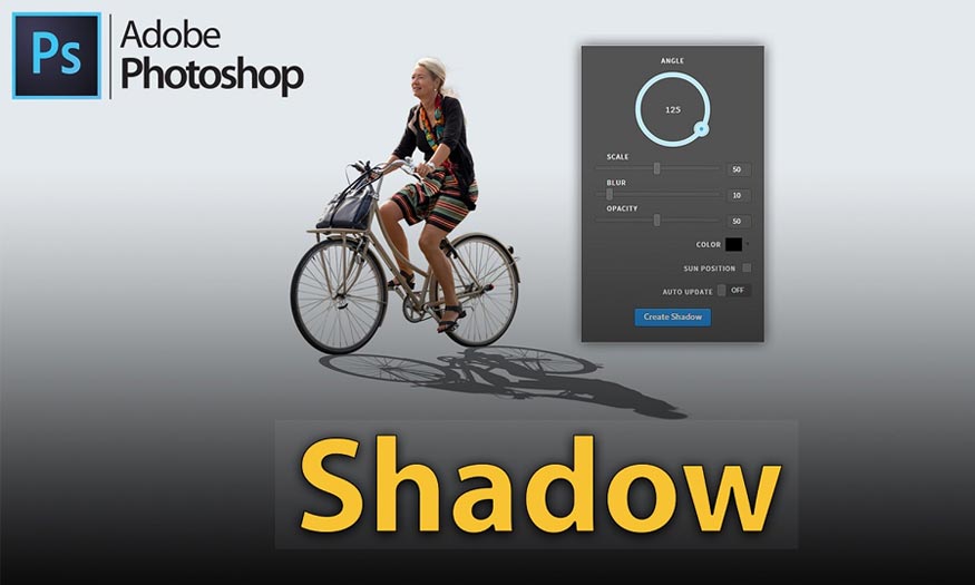 Tutorial on Creating Shadows in Photoshop Using 3D Extrusion