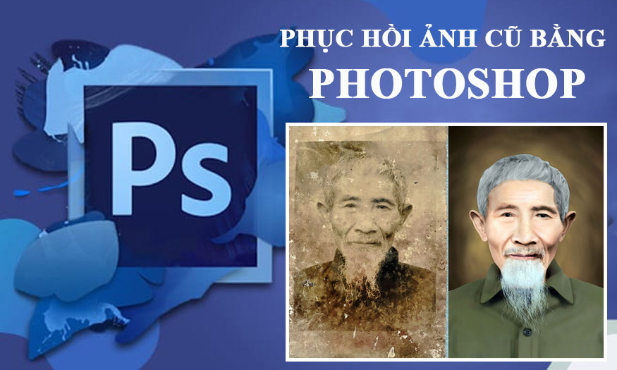 How to restore old photos with photoshop quickly