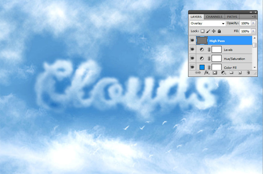 How to create cloud effects in Photoshop SUPER EASY with SaDesign