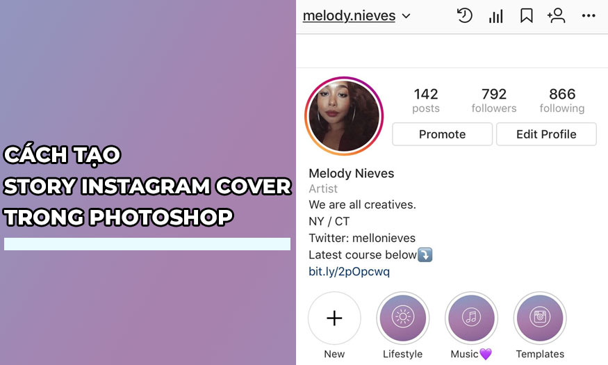 How to Create Instagram Story Cover in Photoshop