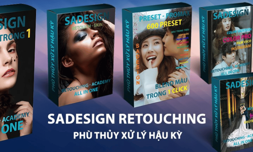 SADESIGN RETOUCH PANEL: Automatic Photo Editing Software for Only 20K