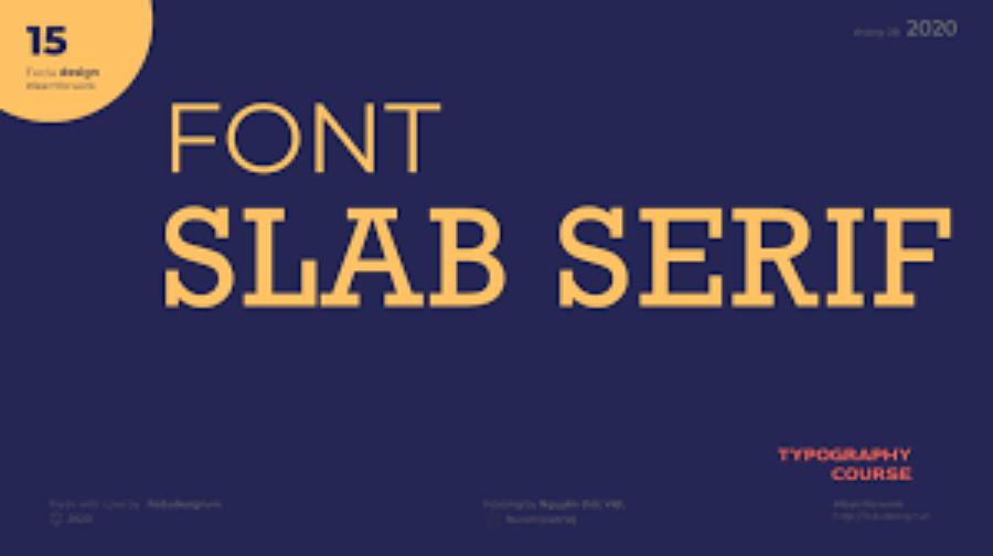 Slab-Serif: Definition and 12 Outstanding Fonts in Graphic Design