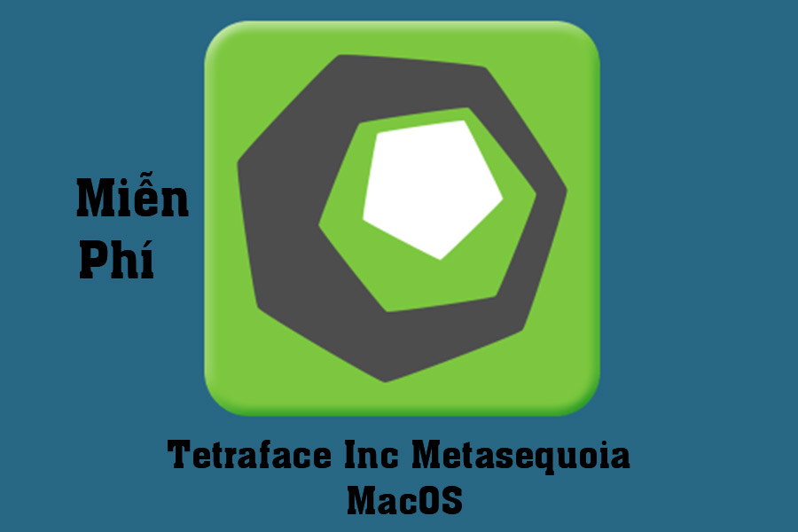 Free Download Tetraface Inc Metasequoia MacOS – 3D Model Design