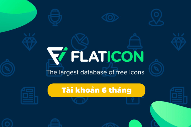 Flaticon Premium 6 Month Account