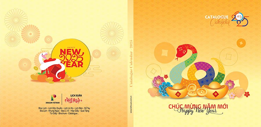 Free Sharing 5 Extremely Beautiful 2025 Lunar New Year Calendar Templates