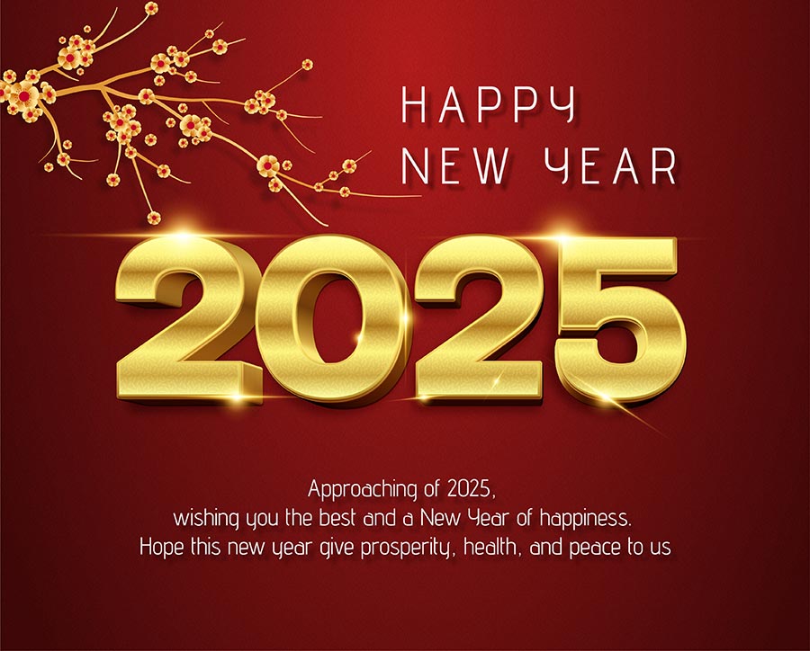 Instructions for Downloading Beautiful Happy New Year 2025 Text Effect for Free