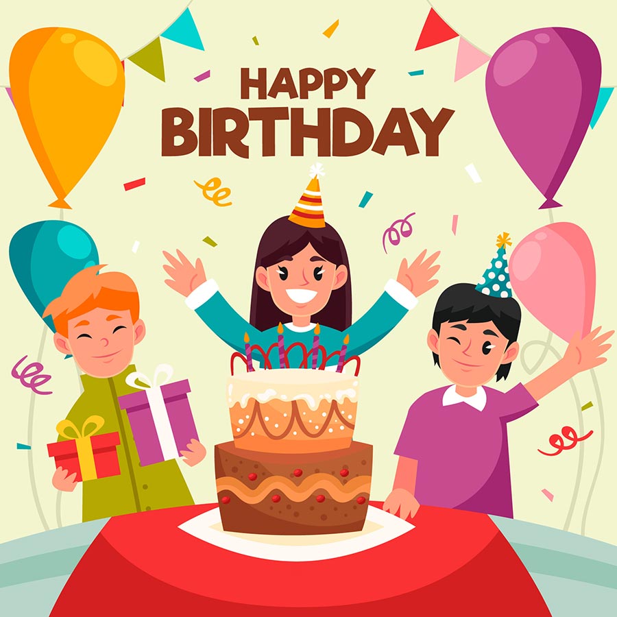 Share Free Beautiful Children's Birthday Photo Collage Resources