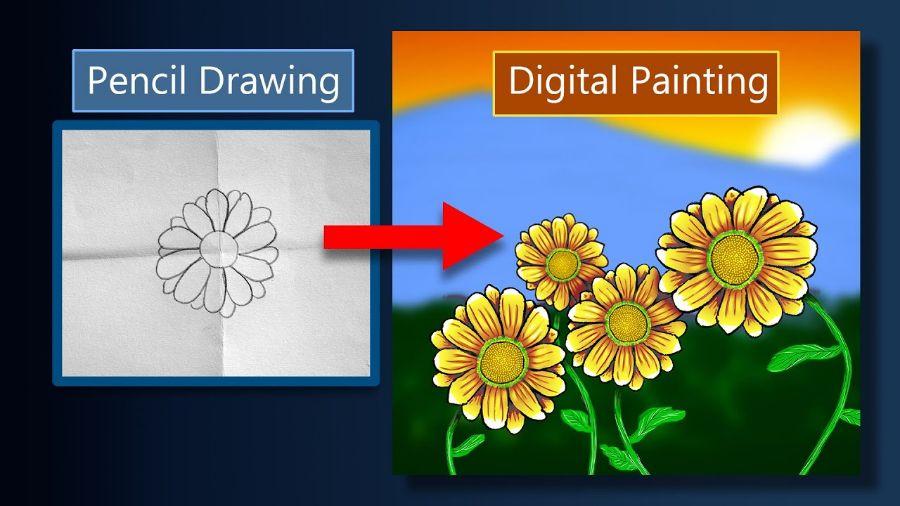 What is Digital Sketching? How to Create Extremely Simple Digital Sketching for Beginners