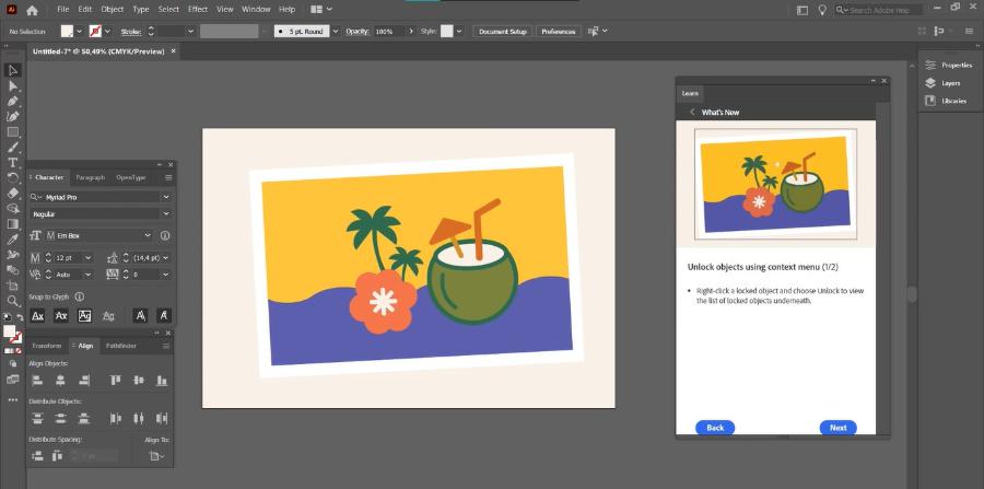 List of indispensable tools when learning basic Illustrator